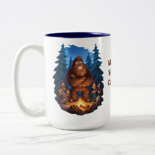 Tasse 2 Couleurs Sortir Sasquatch