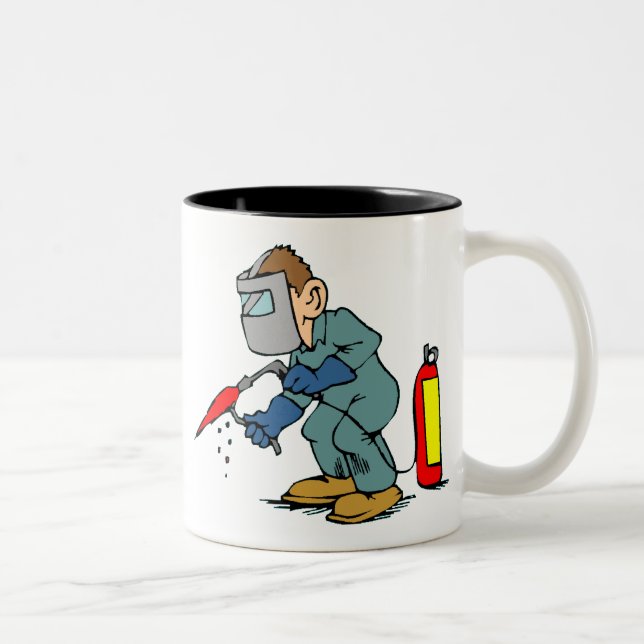 Tasse 2 Couleurs Soudeuse (Droit)