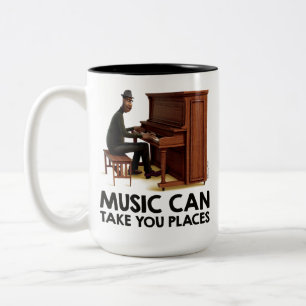 Tasse 2 Couleurs Soul  Joe - La musique peut vous emmener des endro