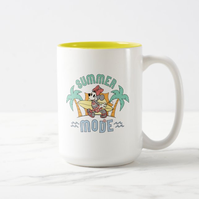 Tasse 2 Couleurs Souris Minnie En Mode Été (Droit)