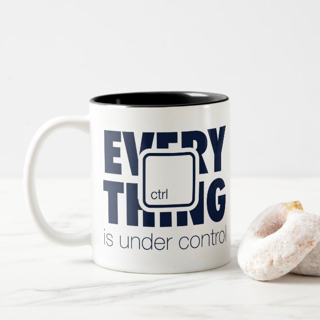 Tasse 2 Couleurs Sous ctrl (Avec donut)