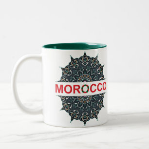 Tasse 2 Couleurs Souvenir Maroc