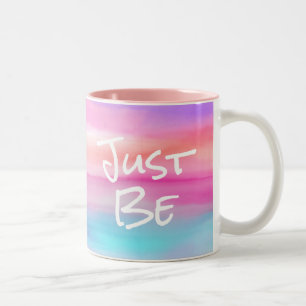 Tasse 2 Couleurs Soyez juste Aquarelle Musique