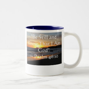 Tasse 2 Couleurs "Soyez toujours et sachez que je suis 46:10 de