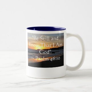 Tasse 2 Couleurs "Soyez toujours et sachez que je suis 46:10 de
