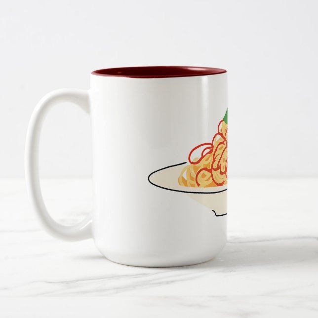 Tasse 2 Couleurs Spaghetti (Gauche)