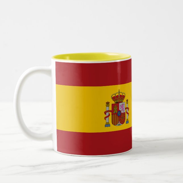 Tasse 2 Couleurs Spain Flag (Gauche)
