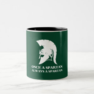 Tasse 2 Couleurs Spartiate Forte Une Fois Spartiate Toujours Sparti
