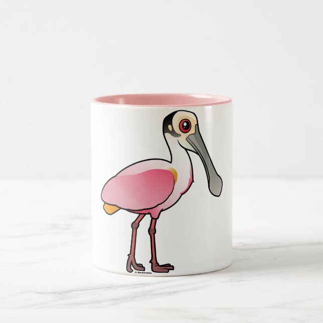 Tasse 2 Couleurs Spatule rose mignonne (Centre)