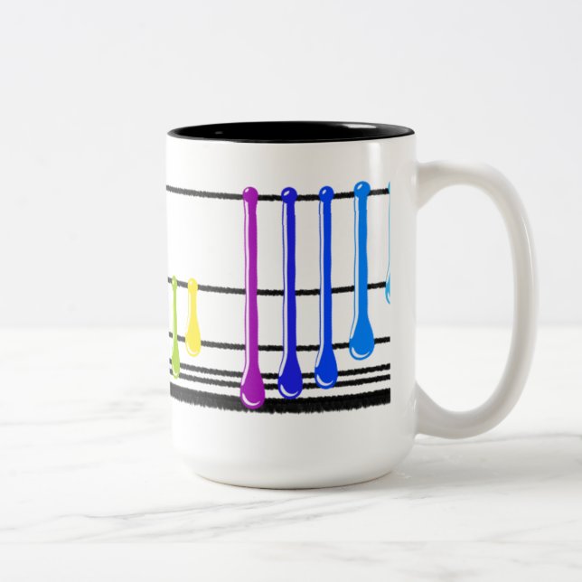 Tasse 2 Couleurs Spectre (Droit)