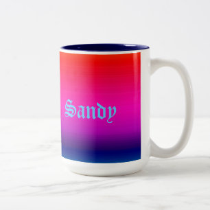 Tasse 2 Couleurs Spectre des couleurs horizontales - 4