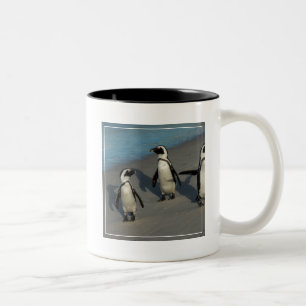 Tasse 2 Couleurs Spheniscus africain Demersus des pingouins  