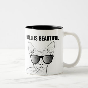 Tasse 2 Couleurs SPHYNX Coffee Mugs, Bald est magnifique