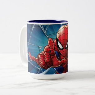 Tasse 2 Couleurs Spider-Man   Leap de tir sur le Web