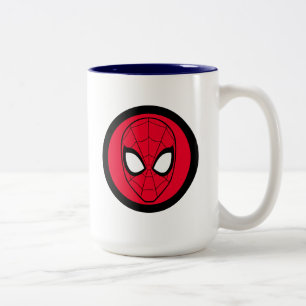 Tasse 2 Couleurs Spider-Man   Logo de la tête