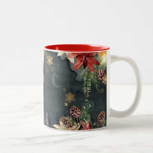 Tasse 2 Couleurs Splendor de Noël (Droit)
