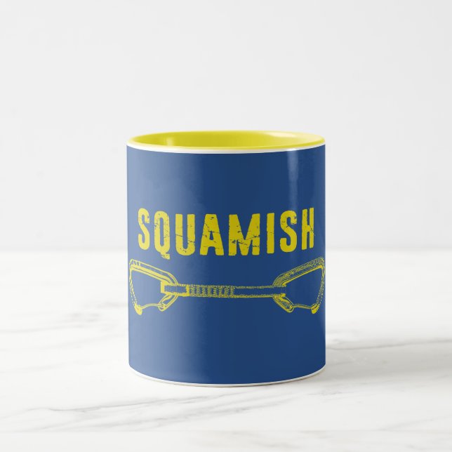 Tasse 2 Couleurs Squamish Escalade Quickdraw (Centre)