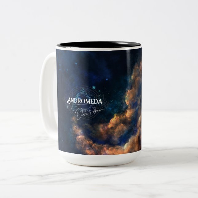 Tasse 2 Couleurs Star galaxy Cosmic Business (Devant gauche)