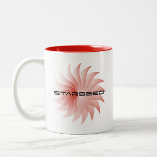 Tasse 2 Couleurs Star rouge Starseed