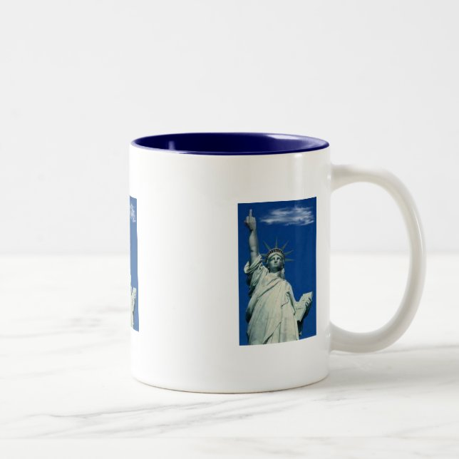 Tasse 2 Couleurs Statue de la liberté (Droit)