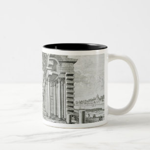 Tasse 2 Couleurs Statue de Zeus olympien, faite par Phidias en or a