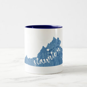 Tasse 2 Couleurs Staunton Virginia Wood Grain