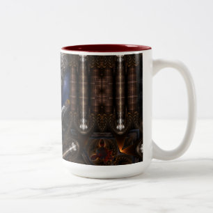 Tasse 2 Couleurs Steampunk Visions