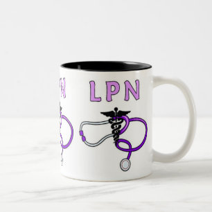 Tasse 2 Couleurs Stéthoscope de LPN