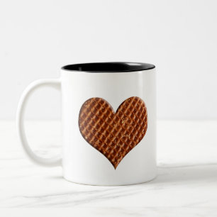 Tasse 2 Couleurs Stroopwafel hartjes