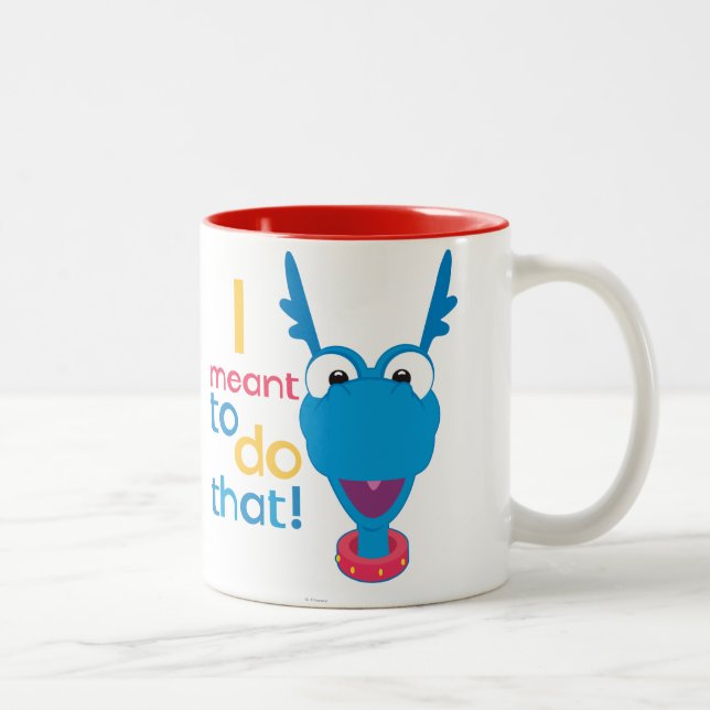 Tasse 2 Couleurs Stuffy - Je veux faire ça 2 (Droit)