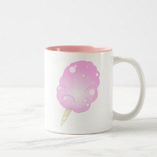 Tasse 2 Couleurs Sucrerie de coton - rose