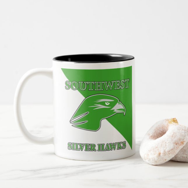 Tasse 2 Couleurs Sud-Ouest (Avec donut)