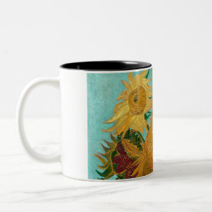 Tasse 2 Couleurs Sunflowers par Vincent van Gogh