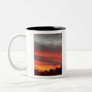 Tasse 2 Couleurs Sunset de la Nouvelle Angleterre