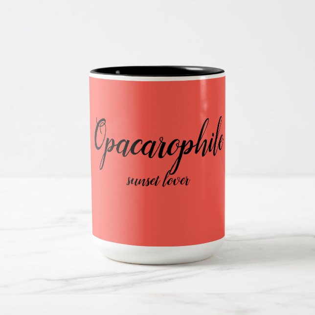 Tasse 2 Couleurs Sunset Lover (Centre)