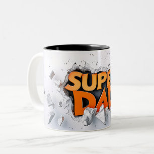 Tasse 2 Couleurs Super dad