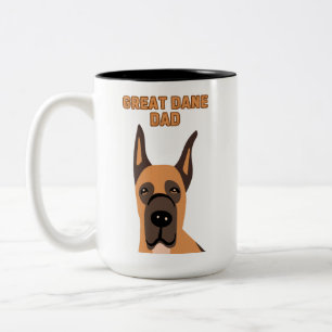 Tasse 2 Couleurs Super Dane PapaT-Shirt