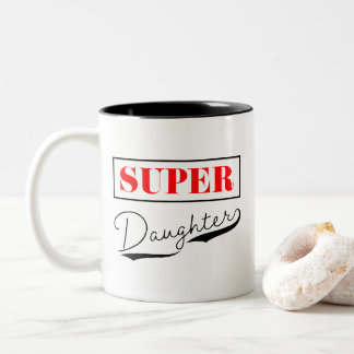 Tasse 2 Couleurs Super Daughter