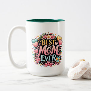 Tasse 2 Couleurs ** Super Maman