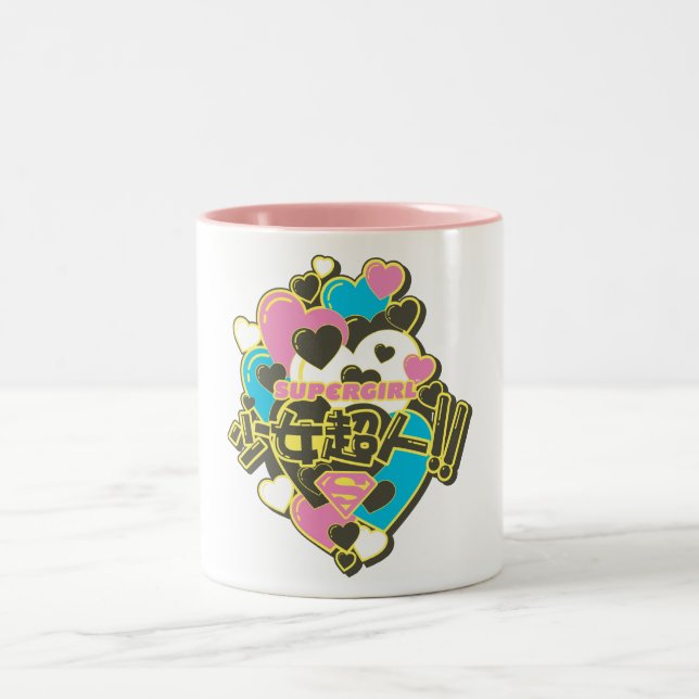 Tasse 2 Couleurs Supergirl J-Pop 4 (Centre)