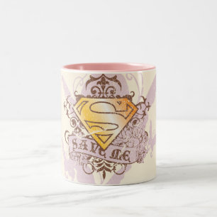 Tasse 2 Couleurs Supergirl me sauvent
