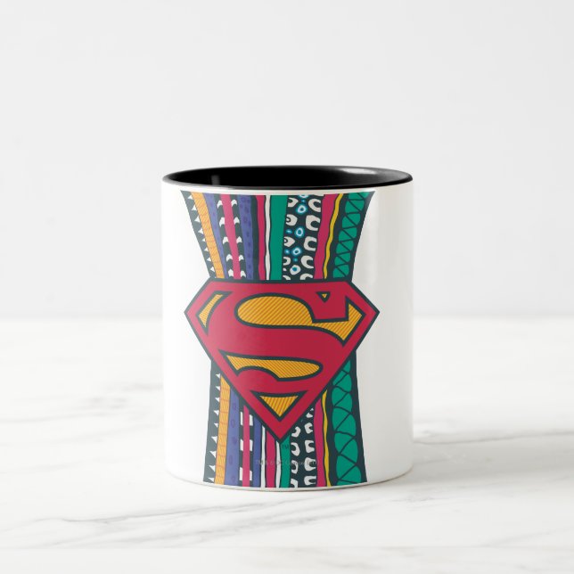 Tasse 2 Couleurs Supergirl Random World 4 (Centre)