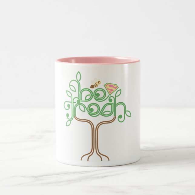 Tasse 2 Couleurs Supergirl Soyez Fraîche (Centre)