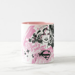 Tasse 2 Couleurs Supergirl Totalement Fabuleux