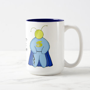 Tasse 2 Couleurs Superhéros