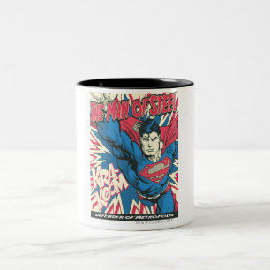 Tasse 2 Couleurs Superman 12