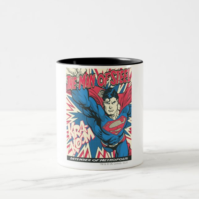 Tasse 2 Couleurs Superman 12 (Centre)