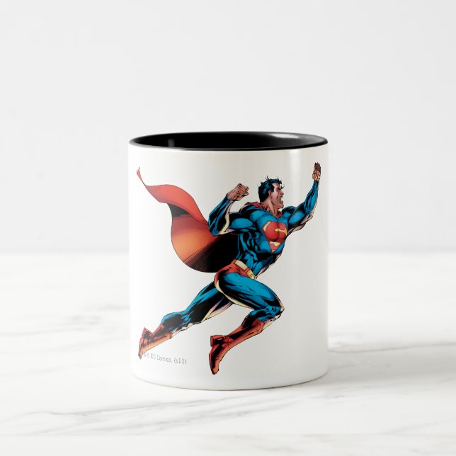 Tasse 2 Couleurs Superman Yells (Centre)