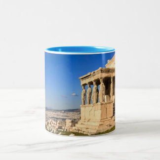 Tasse 2 Couleurs Sur l'Horizon bleu grec