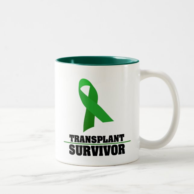 Tasse 2 Couleurs Survivant de greffe (Droit)